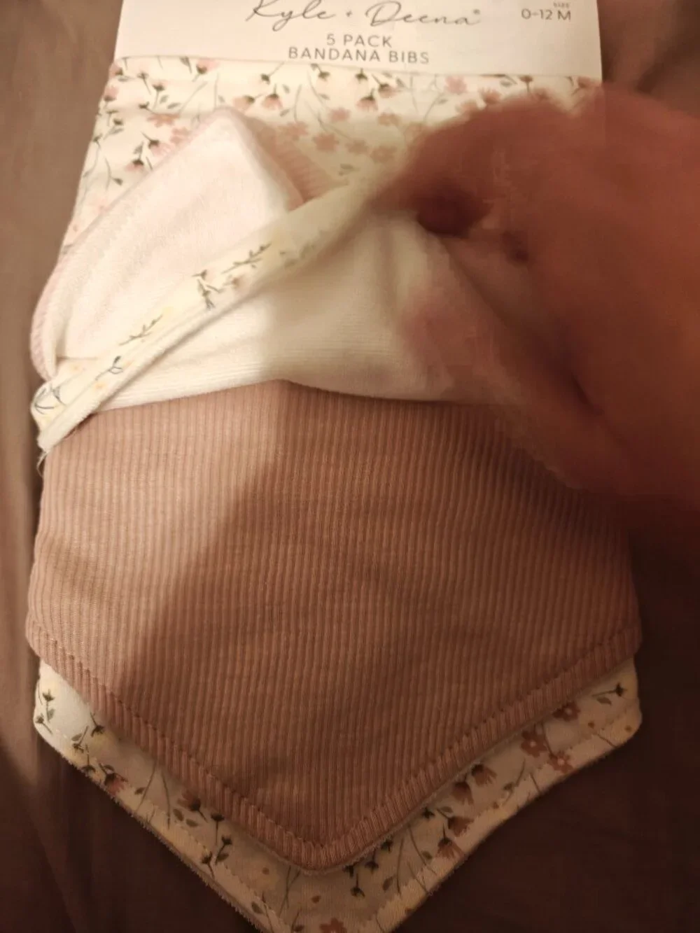 Kyle and Deena 5 pack bandana bibs 0-12months